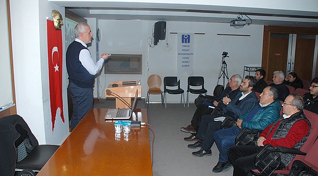 İMO’DAN ZEMİN VE YAPI ETKİLEŞİMİ SEMİNERİ