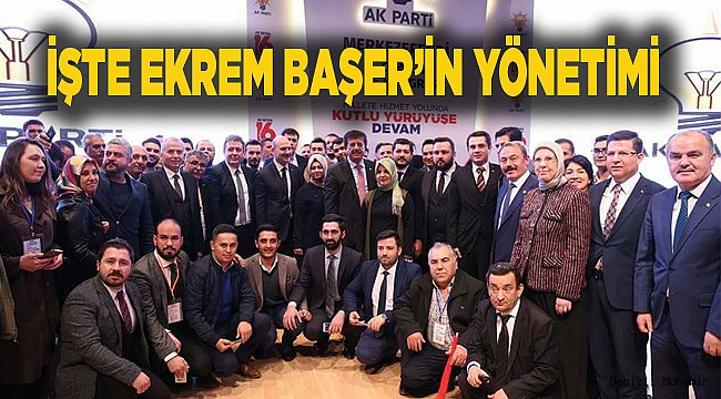İŞTE YENİ YÖNETİM KURULU LİSTESİ