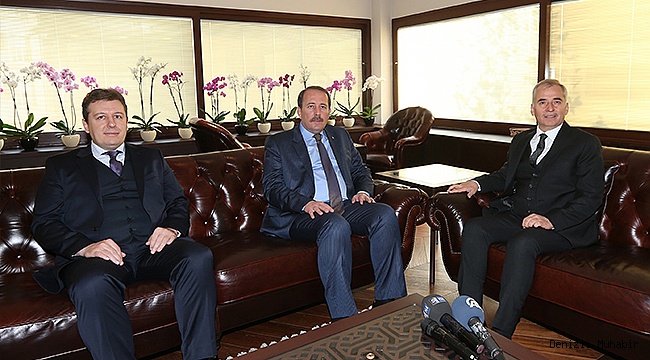 KARACAN’DAN BAŞKAN ZOLAN’A ZİYARET