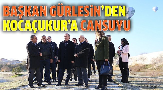 KOCAÇUKUR KENTE YAKIŞIR HALE GELİYOR