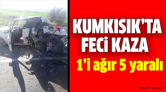 LÜKS ARAÇ OTOMOBİLE ÇARPTI