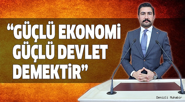 MİLLETVEKİLİ ÖZKAN,EKONOMİYİ DEĞERLENDİRDİ