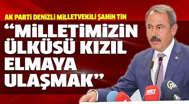 MİLLETVEKİLİ TİN, TERÖRLE MÜCADELEYİ ANLATTI