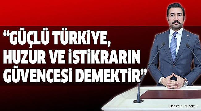 ÖZKAN’DAN ORTADOĞU YORUMU