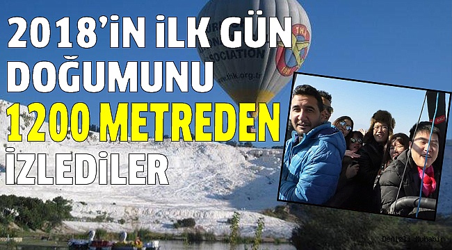 PAMUKKALE VE DAĞ MANZARALI BALON KEYFİ