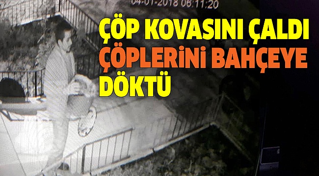 SANİYE SANİYE GÜVENLİK KAMERASINA YAKALANDI