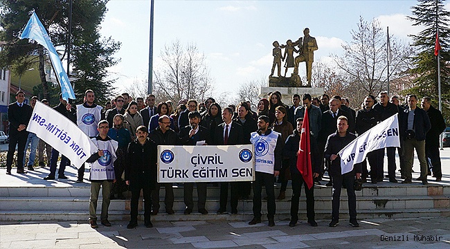 SENDİKALARDAN ÖĞRETMENE DARP TEPKİSİ