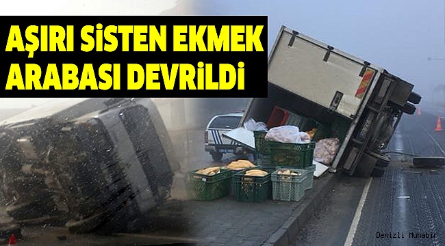 SÜRÜCÜSÜ KAZAYI UCUZ ATLATTI