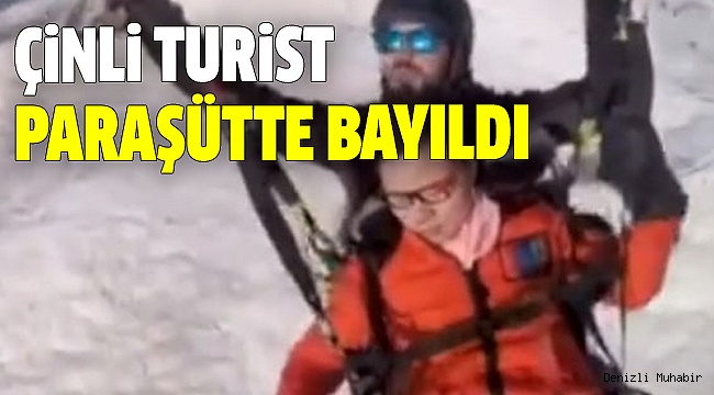 YAMAÇ PARAŞÜTÜYLE ATLADI BAYGINLIK GEÇİRDİ