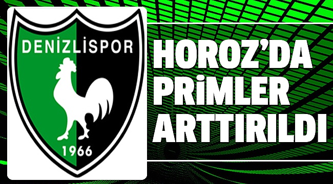 YÖNETİM PRİMLERE ZAM YAPTI