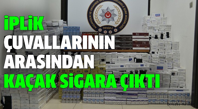 16 BİN 90 PAKET KAÇAK SİGARA ELE GEÇİRİLDİ