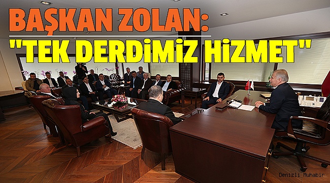 AK PARTİ HONAZ TEŞKİLATI’NDAN ZOLAN’A ZİYARET