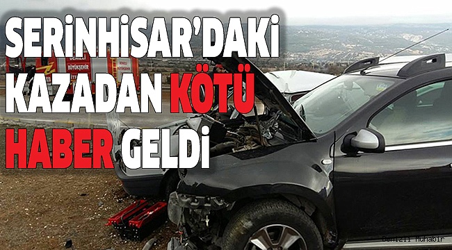 ARAÇTA SIKIŞAN SÜRÜCÜ HAYATINI KAYBETTİ
