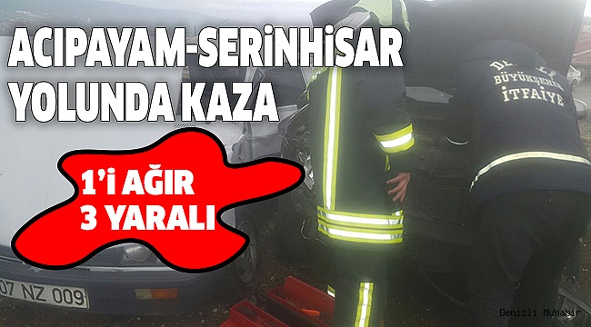 ARAÇTA SIKIŞAN SÜRÜCÜYÜ İTFAİYE KURTARDI