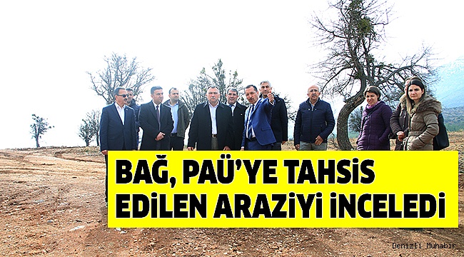 BAĞ,ACIPAYAM VE SERİNHİSAR’A ZİYARETTE BULUNDU