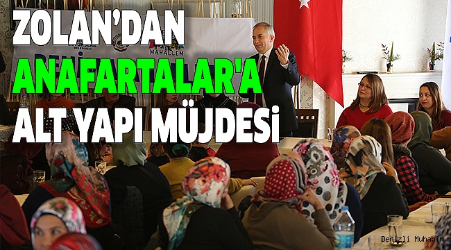 BAŞKAN ANAFARTALAR’A MÜJDELERLE GİTTİ