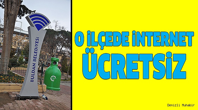 BULDAN BELEDİYESİ’NDEN ÜCRETSİZ İNTERNET