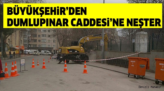 BÜYÜKŞEHİR YOL DÜZENLEMEDE HIZ KESMİYOR