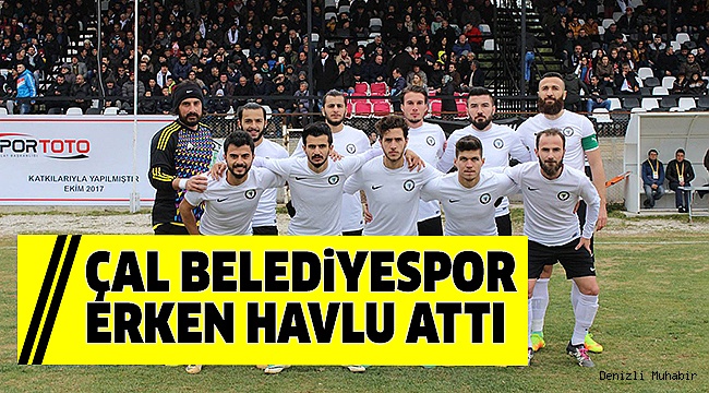 ÇAL GARASI EVİNDE YENİLDİ