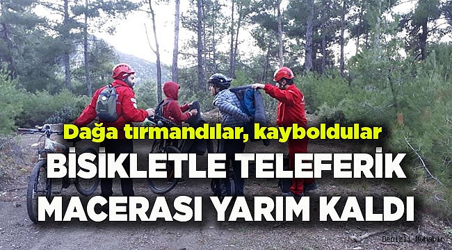 Dağda kaybolan iki çocuğu 4 saat sonra kurtarıldı