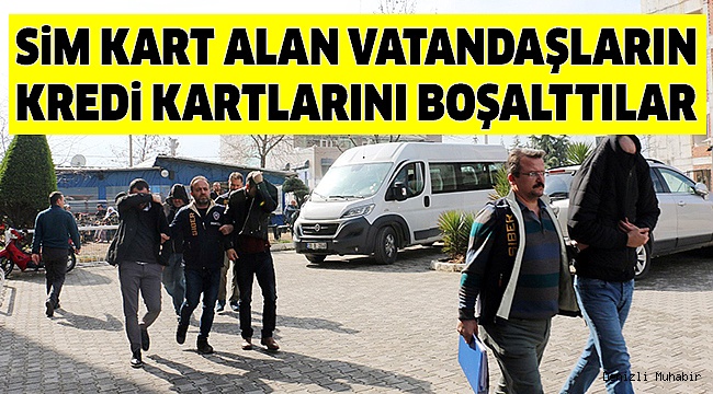DENİZLİ MERKEZLİ 6 İLDE DOLANDIRICILIK ÇETESİNE DARBE