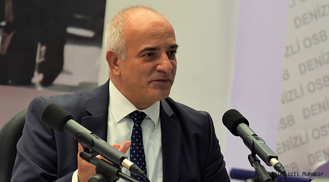 DENİZLİ OSB'DE SANAYİCİLERLE BULUŞTU