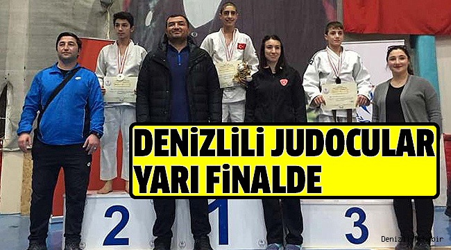 DENİZLİLİ JUDOCULAR TURNUVAYA DAMGA VURDU