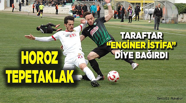 DENİZLİSPOR: 0 ESKİŞEHİRSPOR: 2