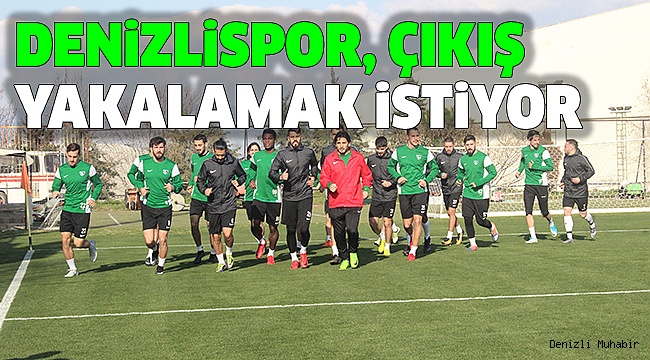 DENİZLİSPOR GİRESUNSPOR MAÇINA HAZIRLANIYOR