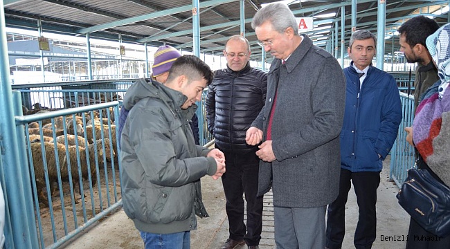 GENÇ ÇİFTÇİLERE KÜÇÜKBAŞ HAYVAN DESTEĞİ