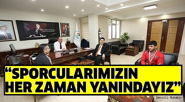 GÜRLESİN, TÜRKİYE ŞAMPİYONU’NU KONUK ETTİ