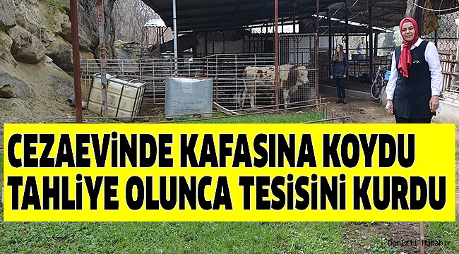 HAPİSHANEDEN ÇIKTI HAYATINI SİL BAŞTAN KURDU