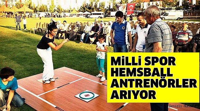 HEMSBAL ANTRENÖRLÜK KURSU AÇILACAK