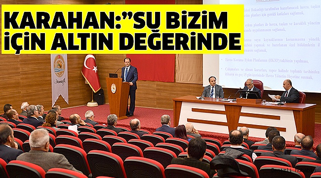 İL SU YÖNETİMİ K.K.TOPLANTISI YAPILDI