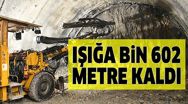 KARAHAN HONAZ TÜNELLERİNDE İNCELEME YAPTI