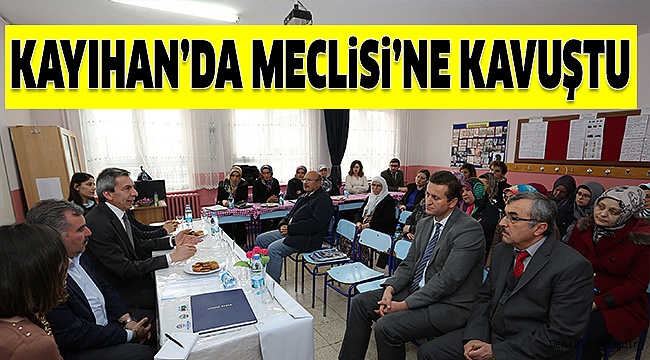 KAYIHAN MAHALLE MECLİSİ KURULDU