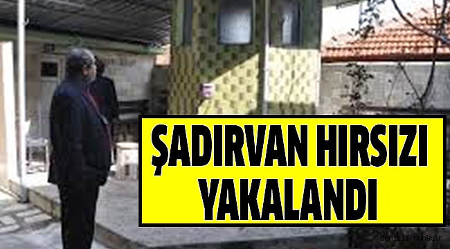 MOTOSİKLETLİ CAMİ HIRSIZI YAKALANDI