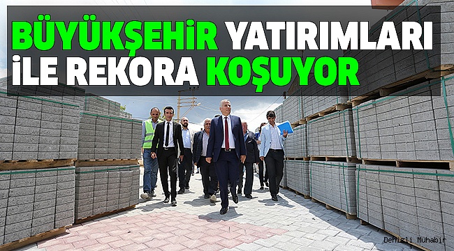 PARKE TAŞI DÖŞEMESİ REKOR SEVİYEYE ULAŞTI