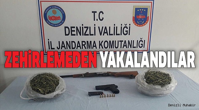 TAVAS’TA ZEHİR TACİRLERİ YAKALANDI