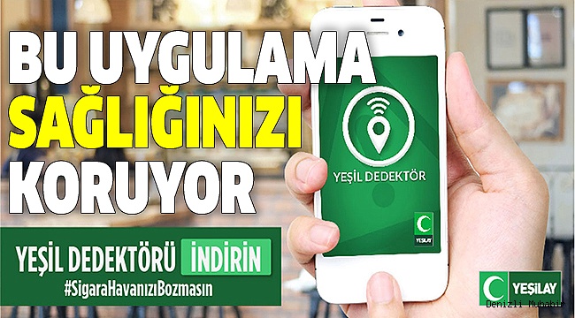 YEŞİL DEDEKTÖR İLE HAVANIZ TEMİZ KALSIN