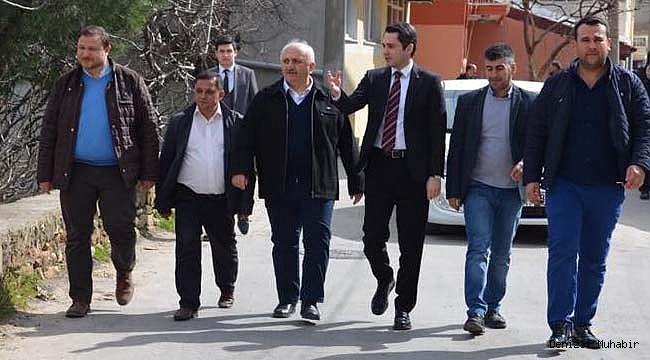 AK PARTİ MERKEZEFENDİ, 21 MAHALLE GEZDİ