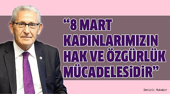 ARSLAN’DAN 8 MART MESAJI