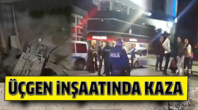 AŞIRI HIZ KAZA İLE NOKTALANDI