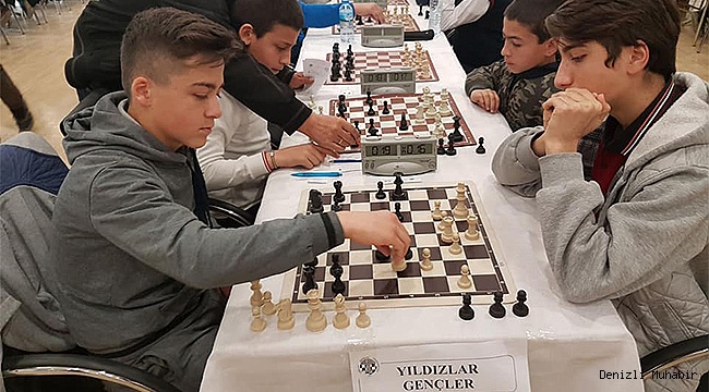 BAKLAN’DA SATRANÇ HEYECANI YAŞANDI