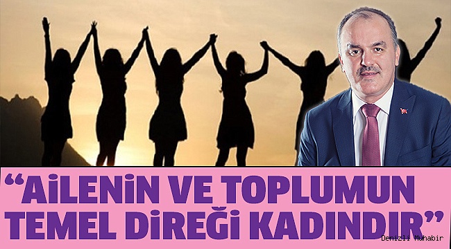 BAŞKAN GÜRLESİN’DEN KADINLAR GÜNÜ MESAJI