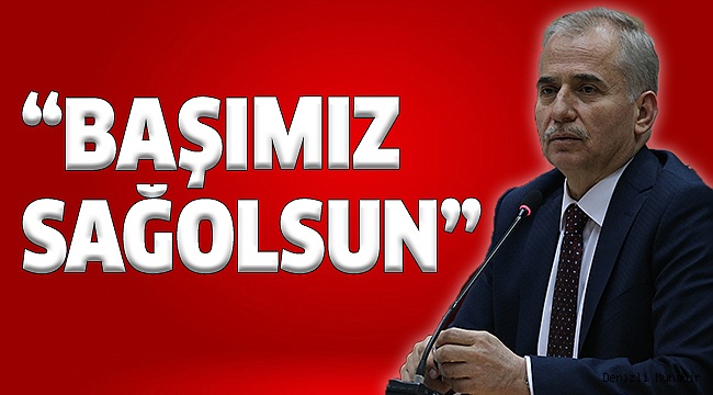 BAŞKAN ZOLAN’DAN TAZİYE MESAJI