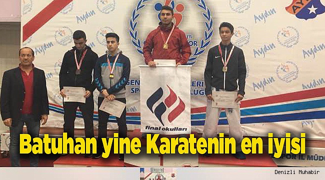 Batuhan yine Karatenin en iyisi