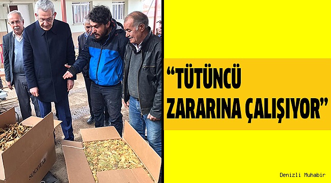 CHP’Lİ ARSLAN TÜTÜNCÜLERİ DİNLEDİ