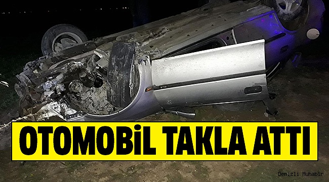 ÇİVRİL’DE KAZA:2 YARALI
