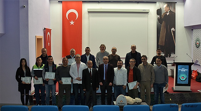 DENİZLİ OSB’DE EĞİTİMLERE DEVAM